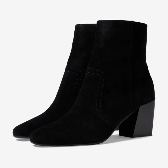 NEW $150 Blondo x Zappos Sadie Black Suede waterproof ankle boot women size 11 - Picture 2 of 6
